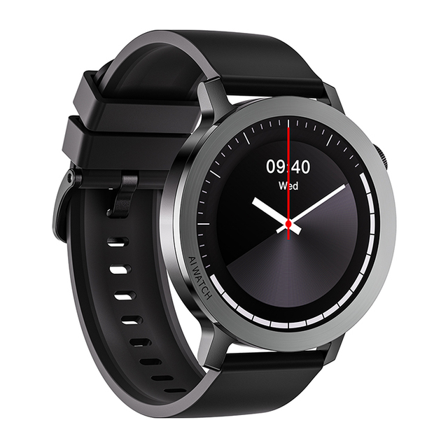 AI Watch 3 Smart Watch 1.45 Inch AMOLED Screen IP68 Waterproof ECG Heart Rate Sleep Health Monitoring NFC GPS Sport Smartwatch