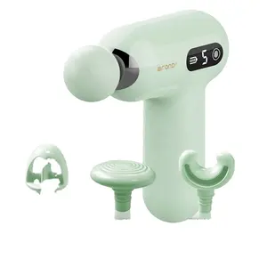 Vibración JAMOOZ, cabezal térmico, percusión de tejido profundo, terapia corporal muscular, fabricante de pistolas de masaje en frío y caliente - Product Image 1