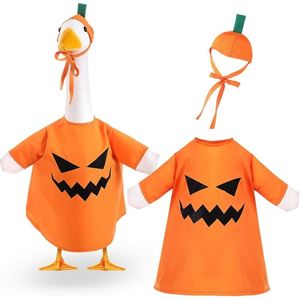 1 Conjunto de Disfraces de Gansos de Cemento de 23 Pulgadas para Decoración de Jardín, Patio y Exteriores en Halloween - Product Image 1