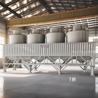 Système SDCAD sans poussière, conforme aux normes strictes pour silo à ciment horizontal écologique avec contrôle PLC