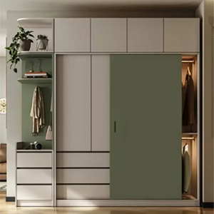 Meubles de dressing sur mesure de luxe, design minimaliste italien, dernière collection, dressing intégré, armoire intégrée, rangement dissimulé - Product Image 1