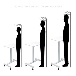 Modern and <strong>Simple</strong> Iron Mobile Portable Table <strong>Study</strong> <strong>Desk</strong> Bedside Home Office Furniture <strong>Desk</strong> - Product Image 3