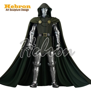 Costume <span class=keywords><strong>de</strong></span> cosplay haut <span class=keywords><strong>de</strong></span> gamme personnalisé pour homme adulte, inspiré du personnage <span class=keywords><strong>de</strong></span> film Marvel Doctor Doom, pour Halloween, événements et spectacles - Product Image 1