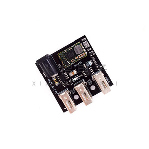 ตัวแปลง DC 3พอร์ต USB ชาร์จโมดูล5V อินพุต8A 5.6V 14V บอร์ดเมาท์ - Product Image 3