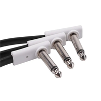 Accessoires d'instruments de musique de marque TL personnalisés, câble audio pour effets de guitare, 6 couleurs, 20 cm, PVC, cuivre, garantie 1 an