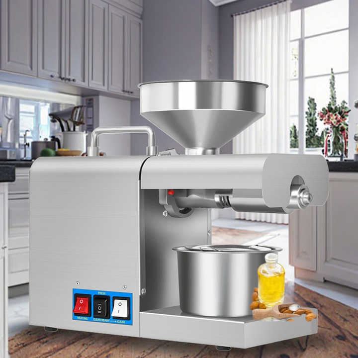 Best-Selling Mini Oil Press Machine New Condition Cold Press for Sesame and Sunflower Oil Food Processing Machinery