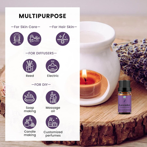 Étiquettes personnalisées Huile essentielle de lavande Parfum floral pour les soins de la peau et des cheveux COA MSDS - Product Image 3
