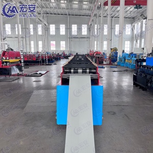 เครื่องขึ้นรูปอัตโนมัติเต็มรูปแบบควบคุมด้วย PLC ยี่ห้อ HAUAN พร้อมมอเตอร์เกียร์สำหรับถังแรงดันน้ำทิ้งน้ำหนักเบาทำจากสแตนเลส - Product Image 2