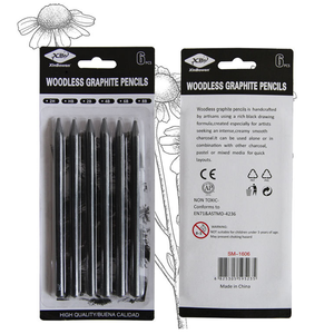 En gros Professionnel 6 pièces Ensemble Dessin <span class=keywords><strong>Crayon</strong></span> <span class=keywords><strong>Crayon</strong></span> Fusain <span class=keywords><strong>Crayon</strong></span> <span class=keywords><strong>Graphite</strong></span> sans bois Pour Croquis - Product Image 4