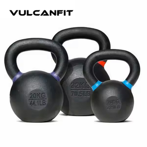 Tốt nhất bán Đen gang kettlebell nhiệm vụ nặng nề người mới bắt đi-thân thiện cho sức mạnh đào tạo Tập Thể Dục Đào Tạo Cách sử dụng - Product Image 4