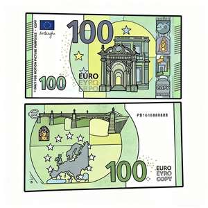 Billets en euros Billets EN Euros 1 2 5 <span class=keywords><strong>10</strong></span> 20 50 100 200 500 Prop Money Prop Money Prop-money-<span class=keywords><strong>euro</strong></span> pour le Nouvel An Pâques Diwali - Product Image 5
