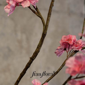 פרחי אפרסק מלאכותיים ריאליסטיים של FONG IAN, קישוט מודרני לאביב, ראש השנה, יום האם, חתונה, מסיבה, סידור שולחן לבית - Product Image 5