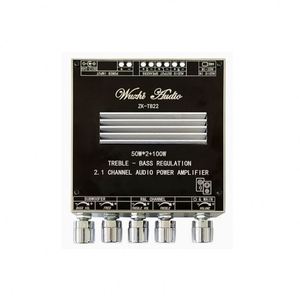 Carte d'amplification audio numérique stéréo HIFI 2.1 ZK-TB22 TPA3116 50WX2+100W AMP Amplificador - Product Image 1