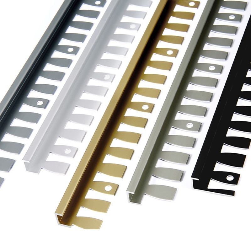 Aluminum Alloy Fishbone I Shaped Edge