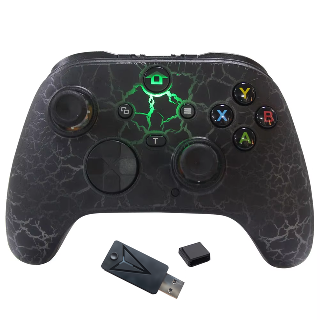 High-quality with Back Programming 2.4Ghz Wireless Gaming Controller for Xboxone/s/x /PC/android with RGB Light