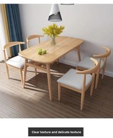 Vente directe d'usine, table la plus vendue + 4 chaises, usage domestique et commercial, table à manger