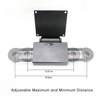 Support pliable portable créatif Sibolan en matériau supérieur, compatible avec divers moniteurs portables avec trous VESA, support de voiture