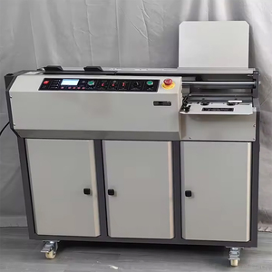 Nouvelle roue automatique à double roue en caoutchouc parfaite qualité de vente en gros produit machine à relier les livres de colle - Product Image 2