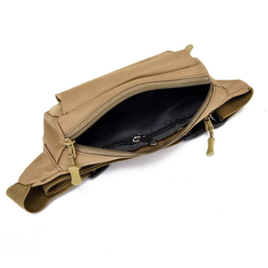 Sac de poitrine camouflage pour homme, sac tactique de taille, sac décontracté de sport, sac banane à bandoulière unique - Product Image 4