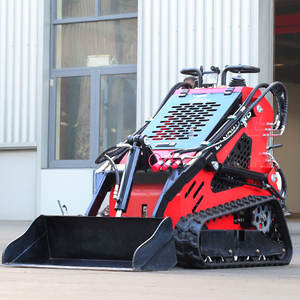 ई-कैप फ्री शिपिंग मल्टीफंक्शन हाइड्रोलिक डीजल लोडर के साथ मिनी स्किड ड्राइव ट्रैक लोडर बहुमुखी काम के लिए छोटे स्टैंड लोडर - Product Image 1