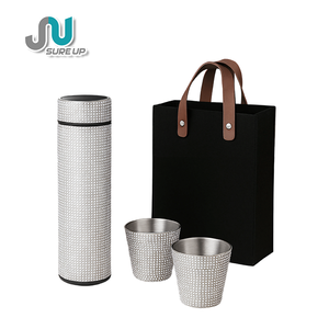 Juego de Termos Clásicos de Acero Inoxidable Sure - Bebedero Aislado de 500 ml con Rendimiento Térmico de Más de 24 Horas, Vaso Portátil - Product Image 2