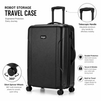 Valise de transport rigide OEM ODM pour robot, avec intérieur personnalisé et roues universelles