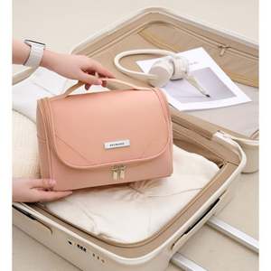 New Design Hanging Hook <b>Toiletry</b> <b>Bag</b> Portable <b>Travel</b> Storage Makeup Organizer Waterproof Large Capacity Cosmetic <b>Bag</b> - Product Image 5