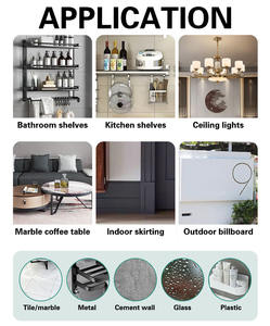 공장 공급 업체 낮은 냄새 방수 빠른 건조 간격 충전 코킹 루핑 실란트 접착제 아크릴 실란트 아크릴 실란 - Product Image 6