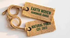Custom Eco-Friendly Paper Clothing Hang <b>Tags</b> & Garment Labels with Embossed Finish for Apparel <b>Bags</b> Shoes-Wholesale - Product Image 2
