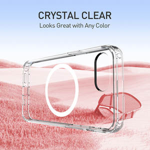 Fundas Transparentes Laudtec de TPU y PC para iPhone 17E Air 17 16 Pro Max, Antigolpes, Magnéticas, con Logotipo Personalizado OEM Sjk1118 - Product Image 3