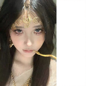 Diadema Étnica Retro Bohemia para Mujer, Tejida a Mano, con Aleación, Accesorio para Vestido <span class=keywords><strong>de</strong></span> Novia, Estilo Occidental, DREAM - Product Image 1