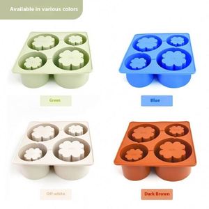 Silicone Ice Cup 4 PC Ice Mold <b>Set</b> Easy-to-Use Ice Cream Maker <b>Tools</b> for <b>Kids</b> Sustainable - Product Image 3