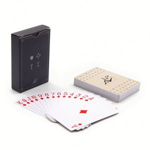 White New Pvc Thick Cut-Resistant <b>Playing</b> 54 Plastic Poker Deck of <b>Cards</b> - Product Image 3
