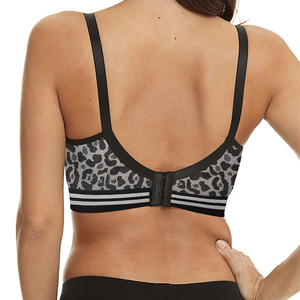 Soutien-gorge d'allaitement et de pompage mains libres sans couture à imprimé léopard, tailles <span class=keywords><strong>S</strong></span>, M, L, XL, XXL, vente en gros, avec rallonge gratuite - Product Image 4