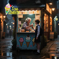 Enseigne néon LED personnalisée avec logo peint aux UV pour la décoration intérieure - Idéale pour les pubs, fêtes à thème, bars à bière, centres commerciaux, magasins de crème glacée