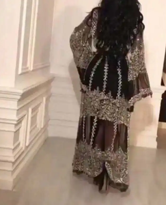 ชุดราตรียาวสีชมพูสำหรับสุภาพสตรีชุดราตรีหรูหรา - Product Image 4