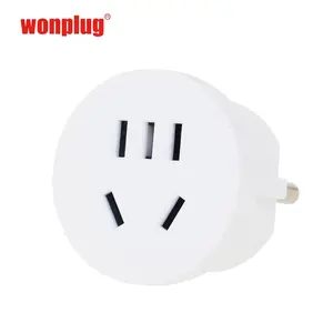 Universal USA New Zealand China Australia AU US to Europe Plug adapter US to EU converter plug Socket Shuko Travel Adapter Plug