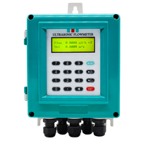 Pengukur aliran ultrasonik Sensor transduser dipasang di dinding TUF-2000SW modul TUF-2000B TUF-2000M bahan plastik