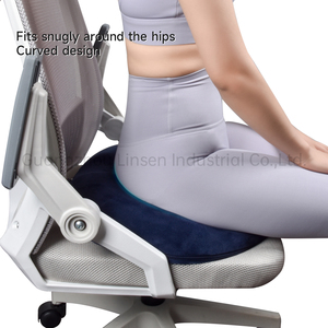 Coussin de siège 2025 en <span class=keywords><strong>mousse</strong></span> à mémoire de forme <span class=keywords><strong>pour</strong></span> chaise de bureau – Coussin relaxant <span class=keywords><strong>pour</strong></span> le corps - Product Image 4