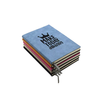 Großhandel Custom Blank Laser able Kunstleder A5 Tagebuch Laser gravur Blank Cover Notebook Schul büro Werbung Notebook