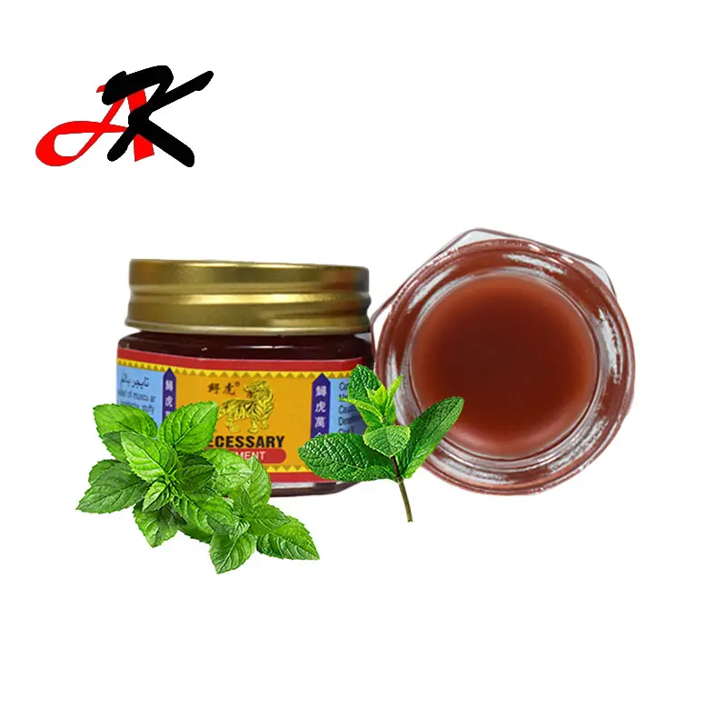 Médecine traditionnelle chinoise soulagement de la douleur articulation musculaire soulagement de la douleur au dos baume analgésique pommade crème de Massage tigre rouge blanc