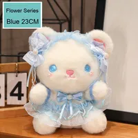 Petite Peluche Ours Approuvée par le Fabricant, Poupée en Coton PP Brodé pour Anniversaires, Anti-Stress, Griffe de Jeu Vidéo Ville