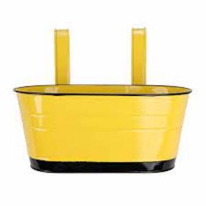Powder Coated Hanging Flower Pot Iron Metal Black Planter Pot Home Hotel Decoration Indoor Decoration Wall Mount Planter - Product Image 2