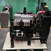Mesin Diesel ZH490Q 45KW 61HP 3000RPM 4-Silinder Berpendingin Air Khusus untuk Set Pompa Air Pemadam Kebakaran