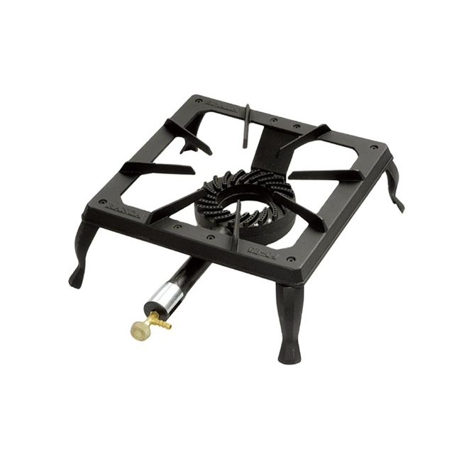Luxury Design Meet the Standard Round Tape Knob Cast Iron Gas Stove