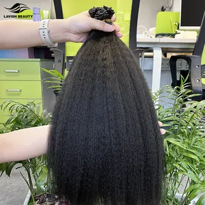 Pacotes de cabelo brasileiro com cutícula frontal alinhada virgem cru não processada yaki cabelo brasileiro liso 30 polegadas todas as cores