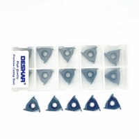 Plaquette de rainurage à montage plat Descar Carbide 16ER/IL 16IR/EL 0.7LDA 0.8LDA 0.9LDA 1.1LDA pour porte-outils de filetage SER/SIR