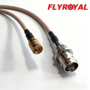 Câble coaxial RF personnalisé d'usine <span class=keywords><strong>SMB</strong></span> vers <span class=keywords><strong>BNC</strong></span> au prix d'usine - Product Image 1