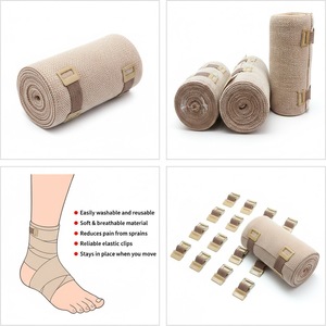 Vendas Médicas 10 x 5 mts, Venda Elástica Corta Suave de Compresión, Tipo Mariposa, Garot Médico, Producto de Consumibles Médicos - Product Image 5