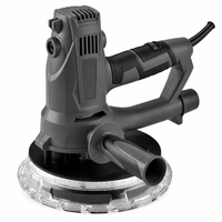 Ponceuse murale électrique OEM RUTE DC de qualité professionnelle 220V 850W à vitesse variable, auto-aspirante, sans poussière, pour bricolage